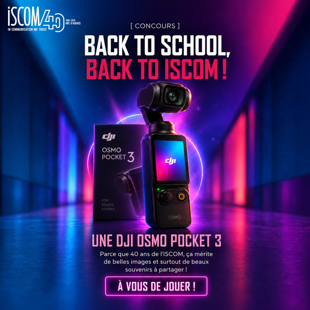 Gagnez une caméra DJI Osmo Pocket 3