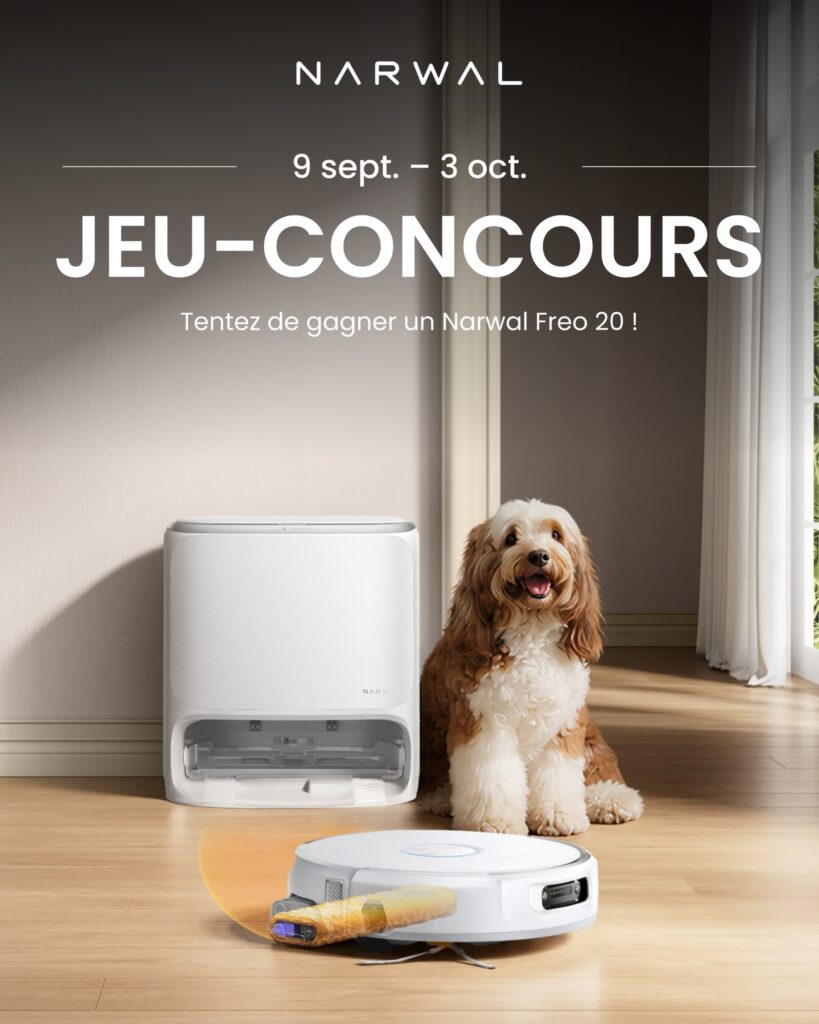 Gagnez un robot aspirateur laveur NARWAL Freo 20