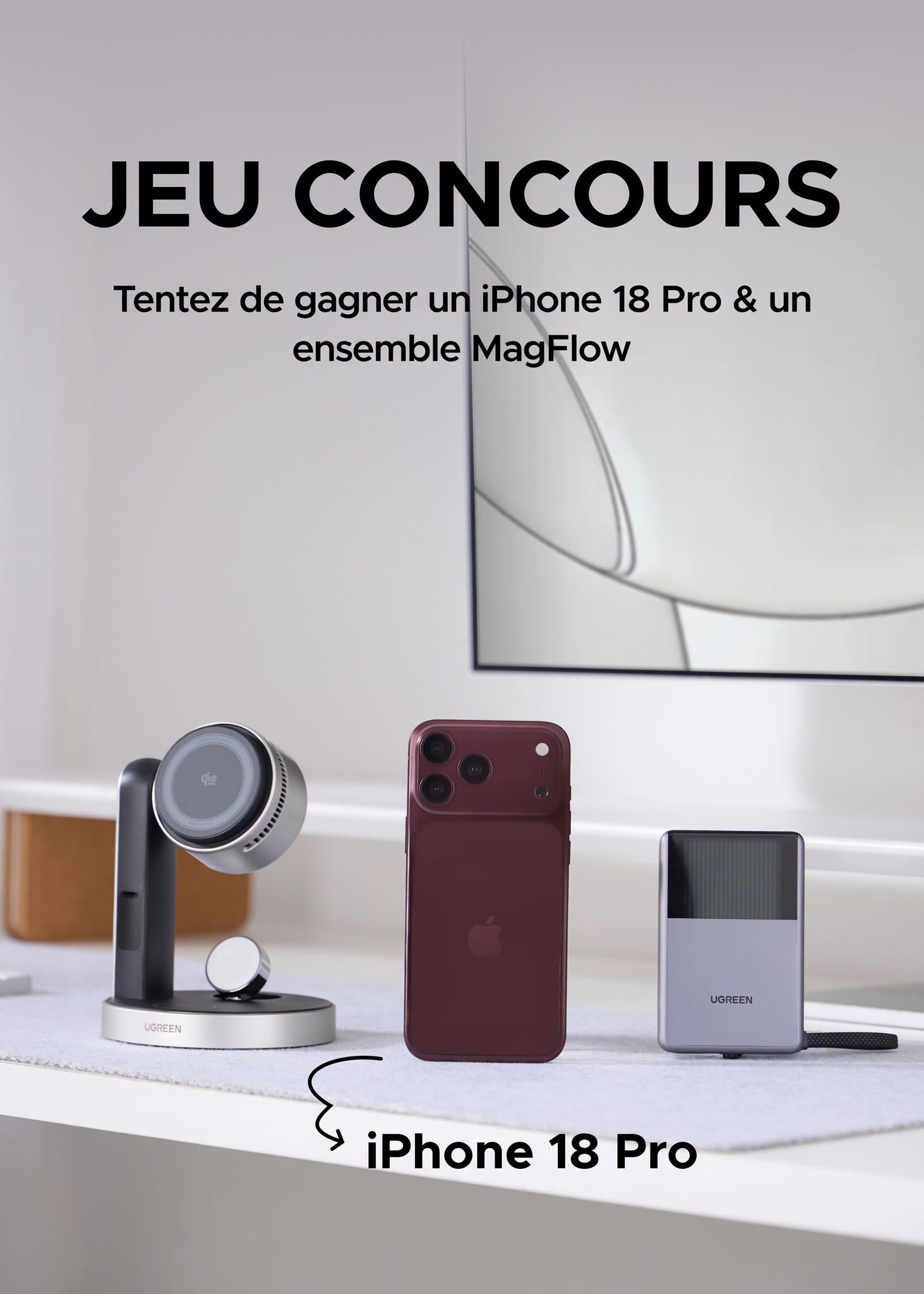 Préparez-vous à tenter de gagner le tout nouvel iPhone 18 Pro !