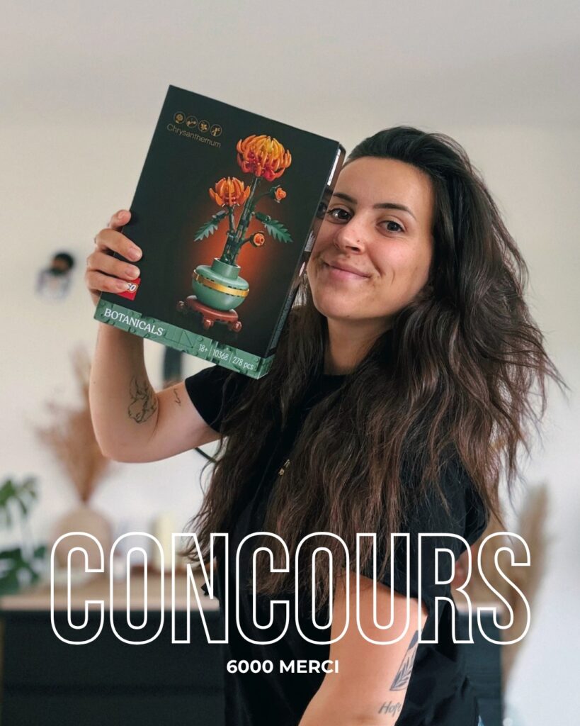 Gagnez un set LEGO botanical chrysanthemum