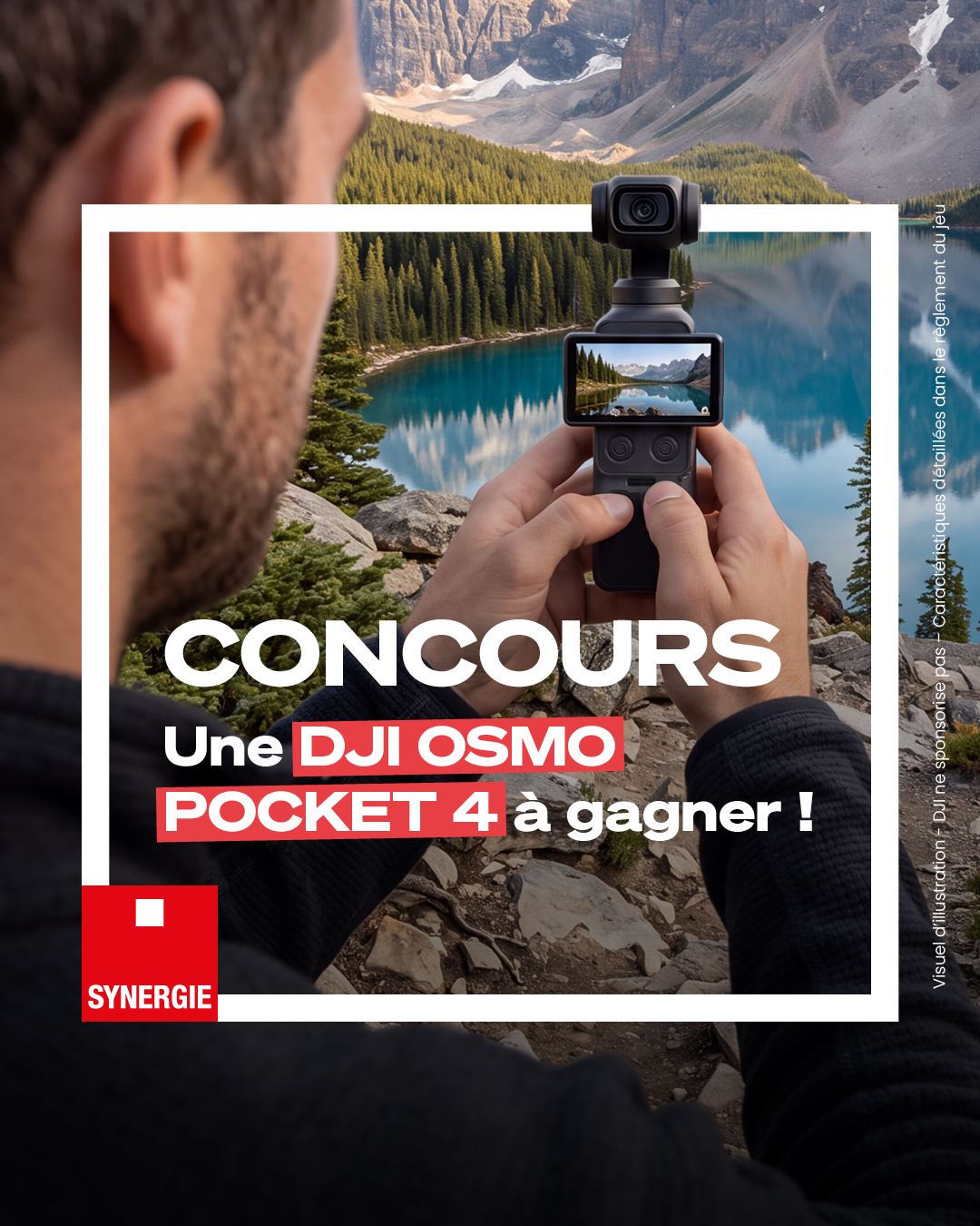 Gagnez une caméra DJI Osmo Pocket 4 !