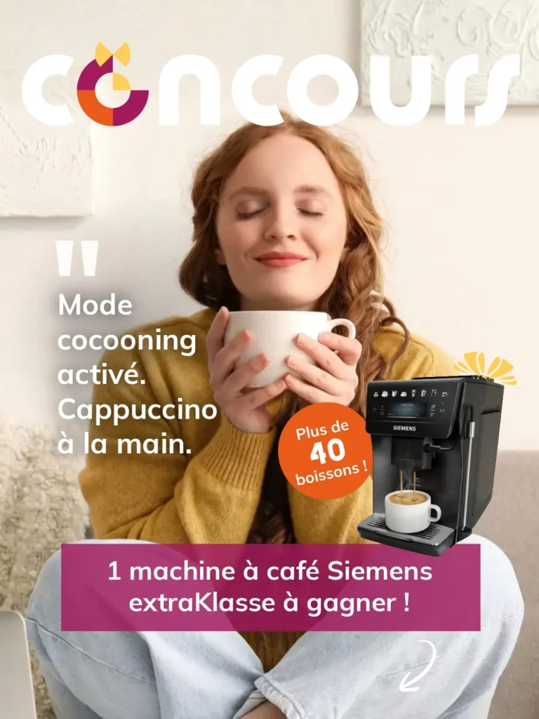 Tentez de gagner une machine expresso Siemens extraKlasse