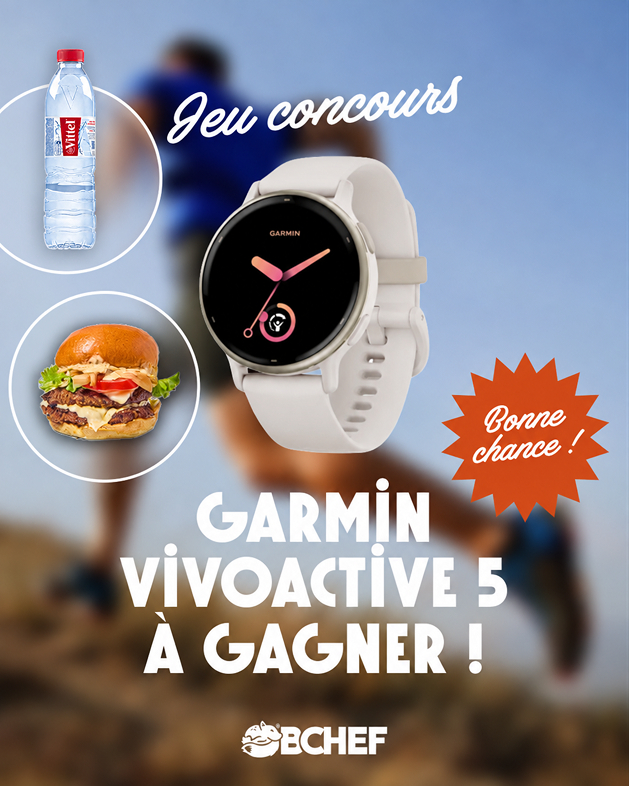 Gagnez une montre Garmin vívoactive 5 !