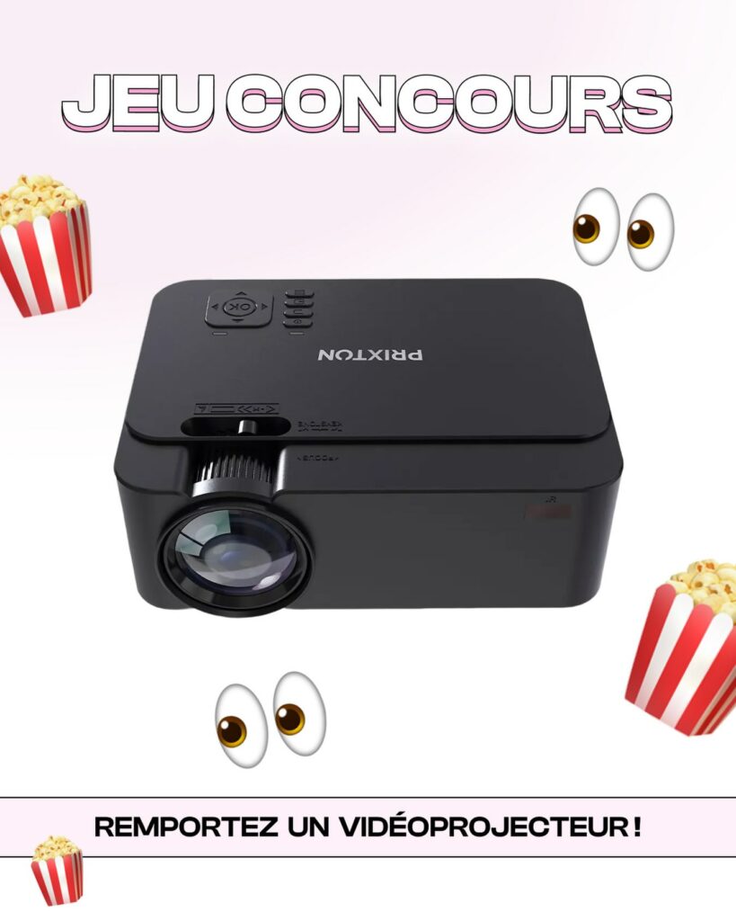 Remportez un vidéoprojecteur !