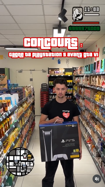 Gagne ta Playstation 5 avant GTA 6
