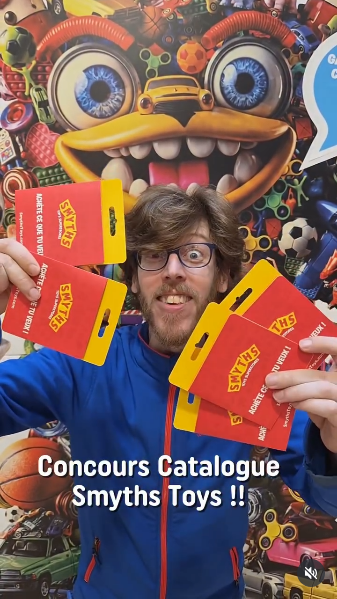 5000€ de cartes cadeau à gagner avec Smyths Toys !